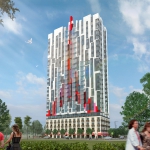 Архитектурное бюро MADE GROUP. Жилой дом «Париж» на улице Бабушкина в Ижевске. Визуализация Архитектурное бюро MADE GROUP. Жилой дом «Париж» на улице Бабушкина в Ижевске. Визуализация