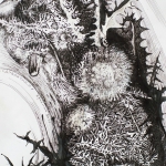 Одуванчики. Монотипия. Одуванчики. Монотипия.